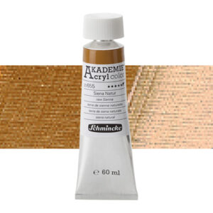 655 - Terra De Siena Naturale Colore Acrilico 60 ML Akademie Schmincke