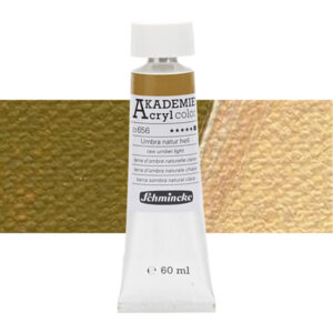 656 Terra D'Ombra Nat. Chiara Colore Acrilico 60 ML Akademie Schmincke
