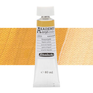 659 - Giallo Di Napoli Colore Acrilico 60 ML Akademie Schmincke