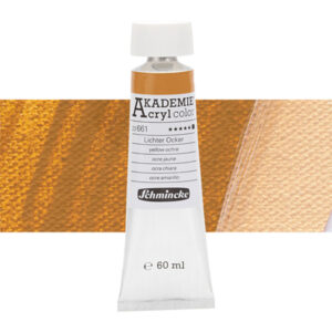 661 - Ocra Chiara Colore Acrilico 60 ML Akademie Schmincke