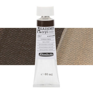 667 - Terra D'Ombra Naturale Colore Acrilico 60 ML Akademie Schmincke