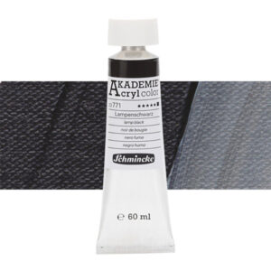 771 - Nero Fumo Colore Acrilico 60 ML Akademie Schmincke