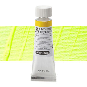 845 - Giallo Neon Colore Acrilico 60 ML Akademie Schmincke