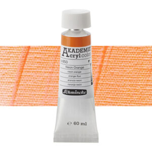 850 - Arancio Neon Colore Acrilico 60 ML Akademie Schmincke