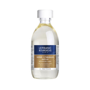 Vernice per quadri anti UV sopraffina opaco Lefranc & Bourgeois, 250 ML