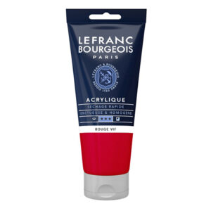 396 - Rosso vivo 80 ML Acrilico Fine Lefranc Bourgeois