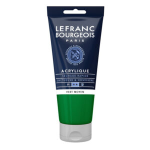 561 - Verde medio 80 ML Acrilico Fine Lefranc Bourgeois