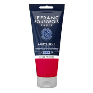 437 - Rosso primario 80 ML Acrilico Fine Lefranc Bourgeois