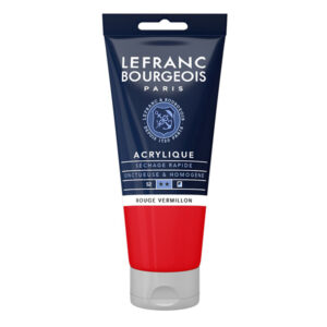 393 - Rosso vermiglione 80 ML Acrilico Fine Lefranc Bourgeois