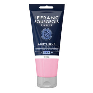351 - Rosa 80 ML Acrilico Fine Lefranc Bourgeois