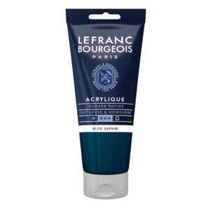 048 - Blu zaffiro 80 ML Acrilico Fine Lefranc Bourgeois