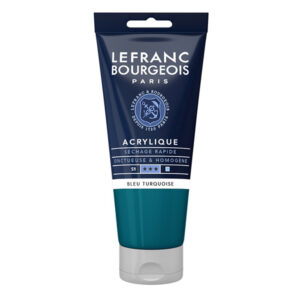 050 - Blu turchese 80 ML Acrilico Fine Lefranc Bourgeois