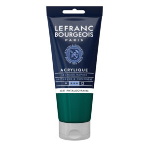 598 - Verde ftalo 80 ML Acrilico Fine Lefranc Bourgeois