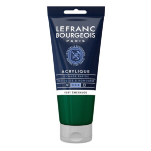 529 - Verde smeraldo 80 ML Acrilico Fine Lefranc Bourgeois