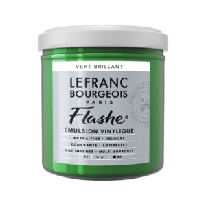 558 - Verde Brillante S1 125 ML Acrilico Extra-Fine Flashe Lefranc Bourgeois