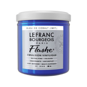 064 - Blu Cobalto (Imit.) S1  125 ML Acrilico Extra-Fine Flashe Lefranc Bourgeois