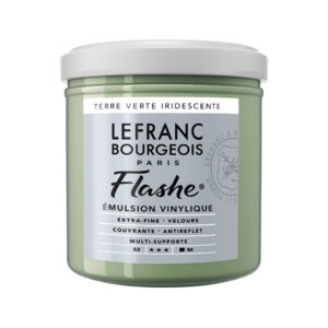 841 - Terra Verde Iridescente S2 125 ML Acrilico Extra-Fine Flashe Lefranc Bourgeois