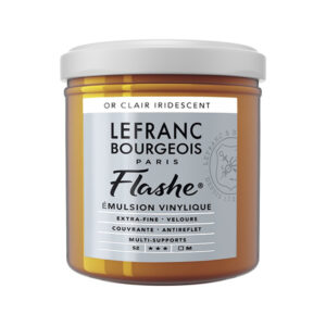 834 - Oro Chiaro Iridescente S2 125 ML Acrilico Extra-Fine Flashe Lefranc Bourgeois