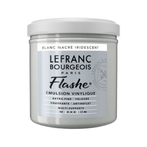 827 - Bianco Perla Iridescente S2 125 ML Acrilico Extra-Fine Flashe Lefranc Bourgeois