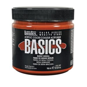 L063 - 127 - Terra di Siena Bruciata 946 ML Colore Acrilico Liquitex Basics