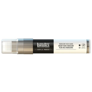 239 - Argento ricco iridiscente 15 mm Acrilici Paint Marker Liquitex