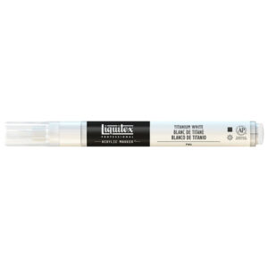 432 - Bianco titanio 2 mm Acrilici Paint Marker Liquitex