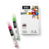 Set 6 Marker Punta Fine "Colori Fluo" Liquitex