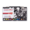 Confezione in plastica 12 Carrè colorati Conté a Paris
