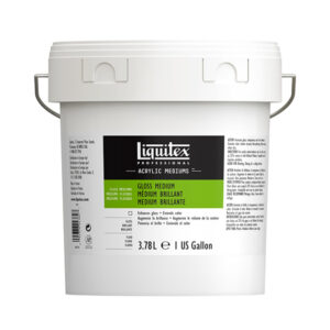 Medium e Vernice Brillante Liquitex, 3.78 LT