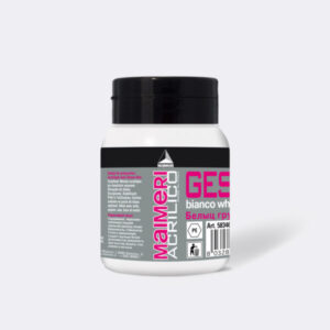 693 - Gesso Bianco 500 ML Medium Acrilico Maimeri