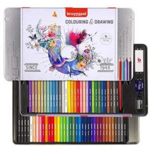 Set 70 pz. Bruynzeel Colouring & Drawing con accessori
