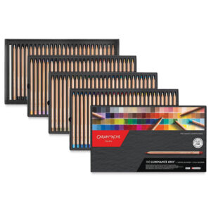 800 - Confezione 100 Colori Matita Colorata Luminance Caran d'Ache