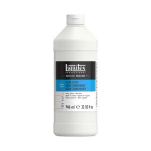 Gesso acrilico trasparente Liquitex, 946 ML