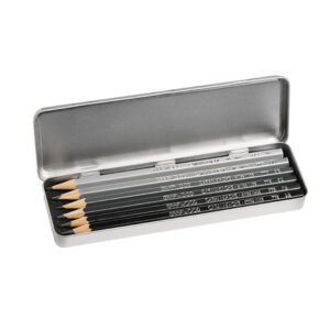 306 - Confezione 6 Matite - 6 gradazioni - Carand D'Ache Grafwood