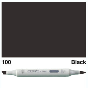 Marker Ciao Copic "100" - Black