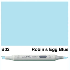 Marker Ciao Copic "B02" - Robin's Egg Blue