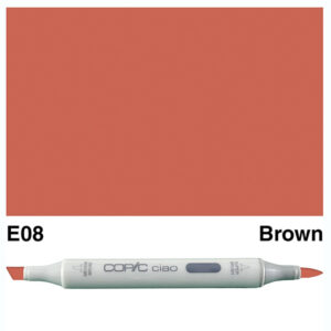 Marker Ciao Copic "E08" - Brown