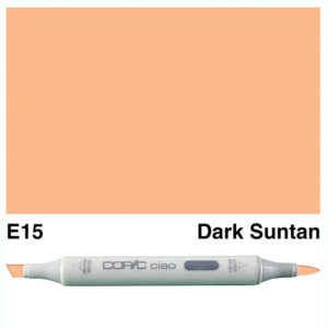 Marker Ciao Copic "E15" - Dark Suntan