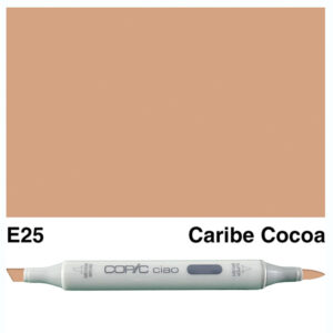 Marker Ciao Copic "E25" - Caribe Cocoa