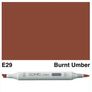 Marker Ciao Copic "E29" - Burnt Umber