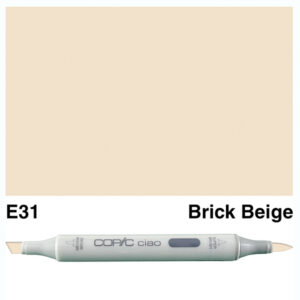 Marker Ciao Copic "E31" - Brick Beige