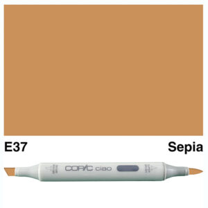 Marker Ciao Copic "E37" - Sepia