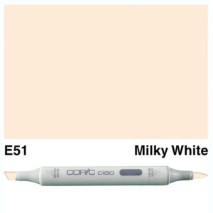 Marker Ciao Copic "E51" - Milky White