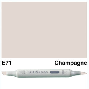 Marker Ciao Copic "E71" - Champagne