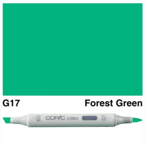 Marker Ciao Copic "G17" - Forest Green