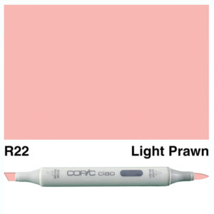 Marker Ciao Copic "R22" - Light Prawn