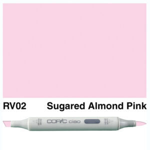Marker Ciao Copic "RV02" - Sugared Almond Pink