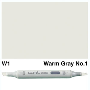 Marker Ciao Copic "W1" - Warm Gray No. 1