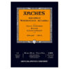 Blocco Aquarell Collato su 1 lato 12 fogli - 26 x 36 cm - Grana Torchon - 300 g/m² Arches