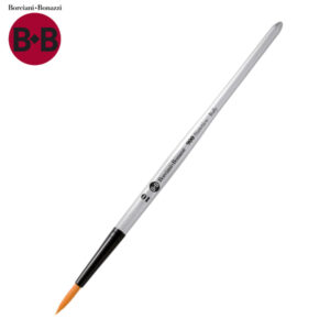 Pennello Serie 900 Tondo Sintetico Oro M.C. Sagomato N. 3 Borciani e Bonazzi